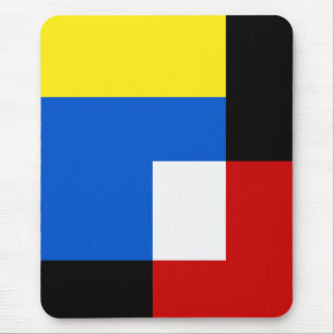 Mousepad Tons Retroativos Geométricos de Abstrato de Estilo