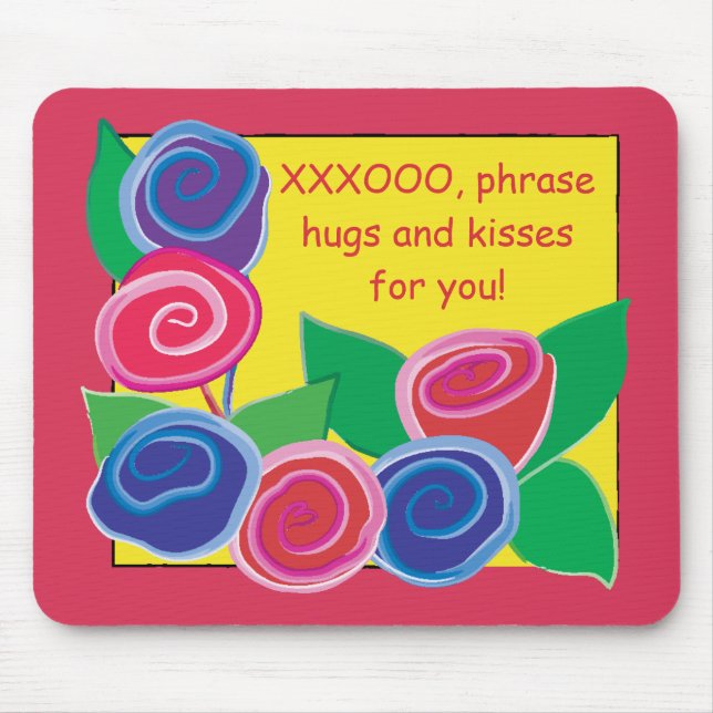 Mousepad "Toon/Hugs and Kisses" (Frente)