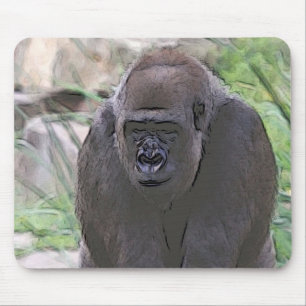 Mousepad toony Gorilla