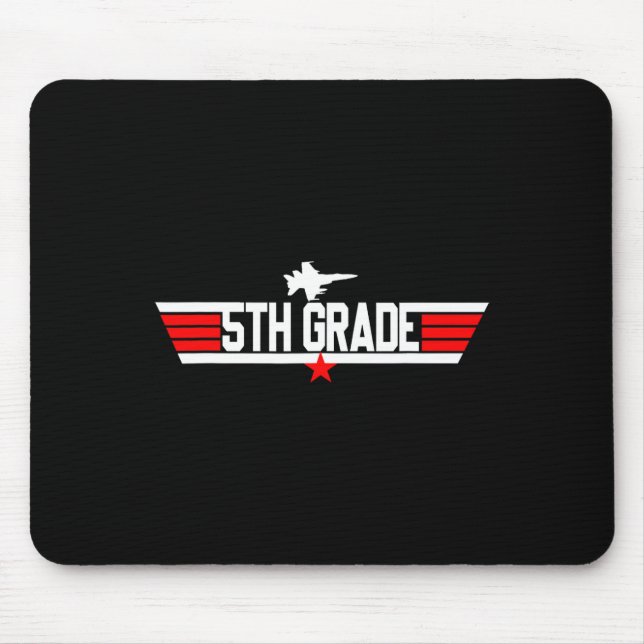 Mousepad Top Grau 5º Quinta Série Byck Para Escola Primeiro (Frente)