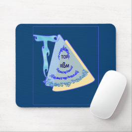 MOUSEPAD TOP_MODERN_BLUE_SO CUTE
