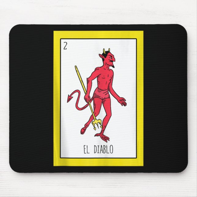 Mousepad Topo do Tanque da Placa El Diablo (Frente)