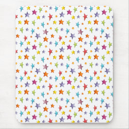 Mousepad Topo do tanque das estrelas das cores da água