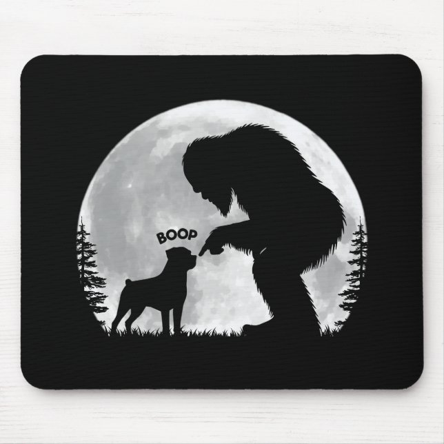Mousepad Toque do Rottweiler Bigfoot (Frente)