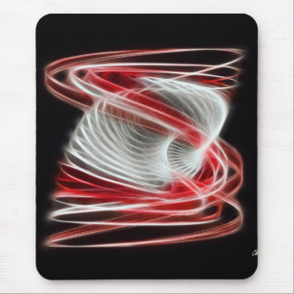 Mousepad Torcido 1 vermelho