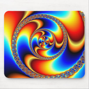Mousepad Torcido - Pasta de Mão Fractal