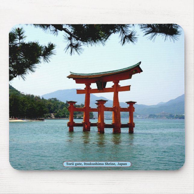 Mousepad Torii gate, Itsukushima Shrine, Japão (Frente)