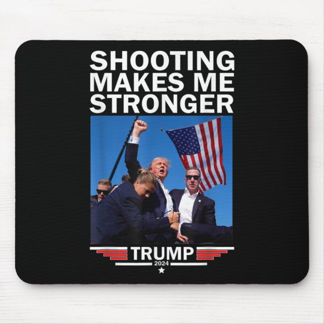 Mousepad Torna-Me Mais Forte Donald Trump 2024 (Frente)