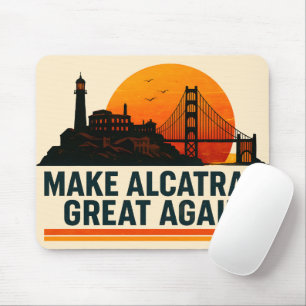 Mousepad Torne O Excelente Alcatraz Engraçado Novamente