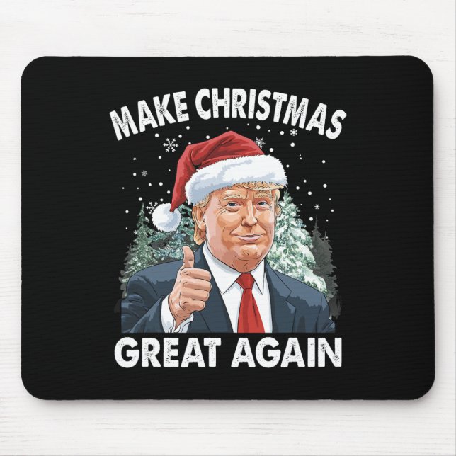 Mousepad Torne o Excelente de Natal novamente engraçado Don (Frente)