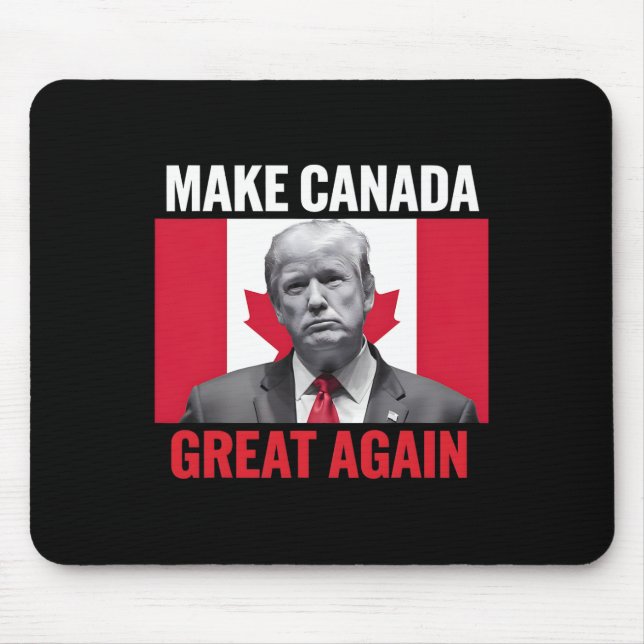 Mousepad Torne o Excelente do Canadá novamente engraçado Ba (Frente)