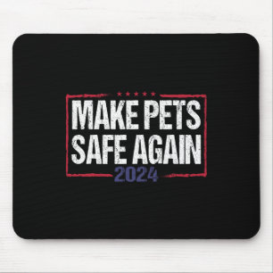 Mousepad Torne Os Animais Seguros Novamente Engraçados Na E