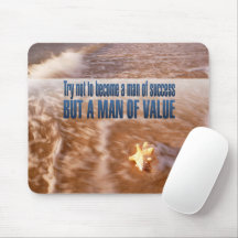 "Torne-se um homem de valor", citação inspiraciona