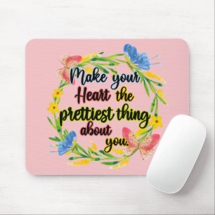 Mousepad Torne Seu Coração A Coisa Mais Bonita Sobre Você