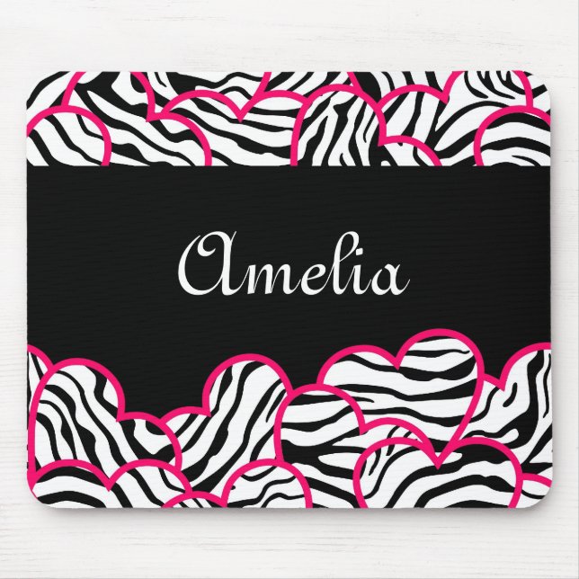 Mousepad Tornozelo de zebra (Frente)
