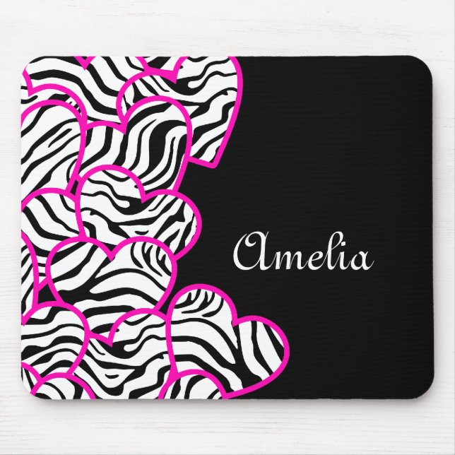 Mousepad Tornozelo de zebra (Frente)