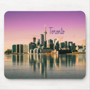 Mousepad Toronto Capital da cidade de Ontário Canada Skylin