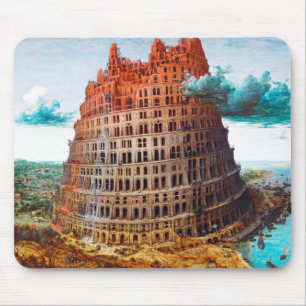 Mousepad Torre de Babel, Pieter Bruegel, o Velho