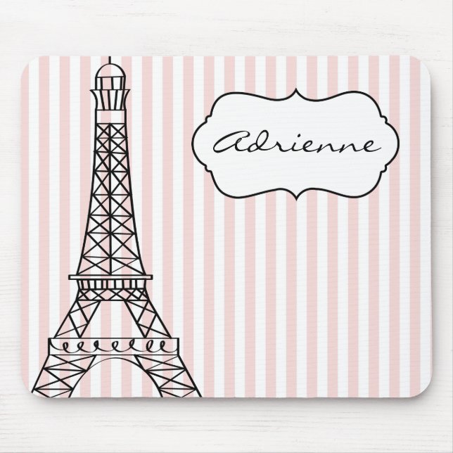 Mousepad Torre Eiffel chique (Frente)