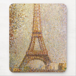 Mousepad Torre Eiffel de Georges Seurat, Vintage Fine Art