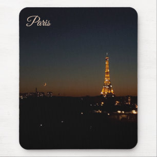 Mousepad Torre Eiffel Paris ao Pôr do Sol
