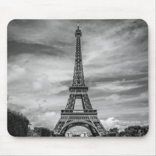 Mousepad Torre Eiffel preta & branca Paris France