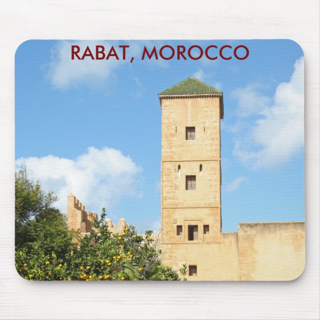 Mousepad Torre em Rabat, Marrocos (Frente)