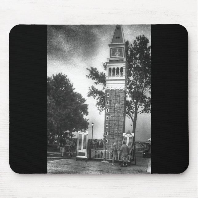 Mousepad Torre Negra E Branca (Frente)