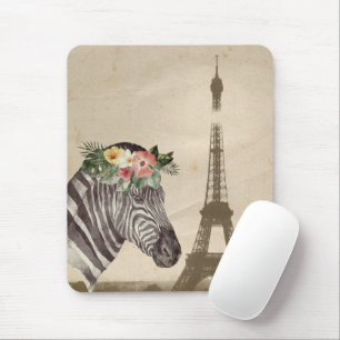 Mousepad Torre Zebra rico e Eiffel
