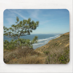 Mousepad Torrey Pine e California Costeira Paisagem