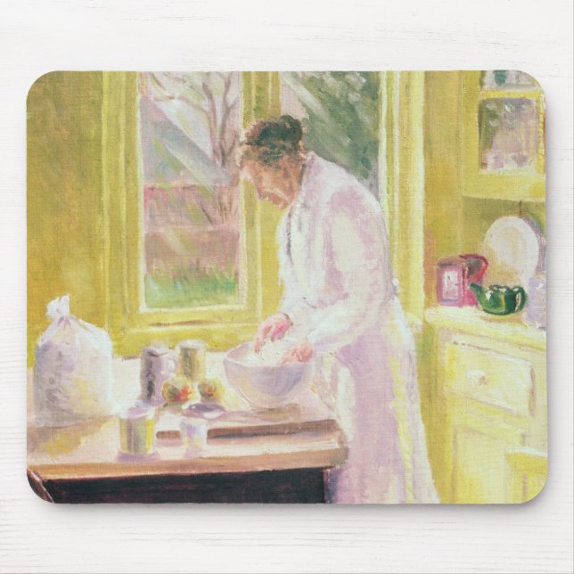 Mousepad Torta de Apple do fazer (Frente)