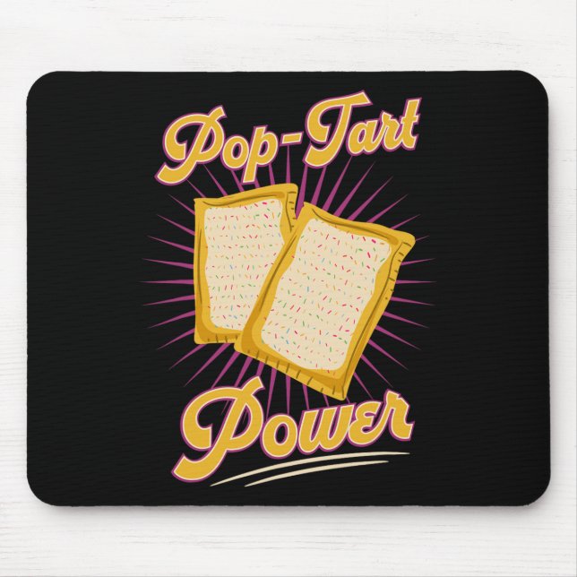 Mousepad Torta Pop Pré-treino de Fisiculturismo Poder Exerc (Frente)