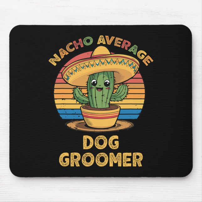 Mousepad Tosa de Cães Nacho Média Mexicana Cinco De Mayo Fu (Frente)