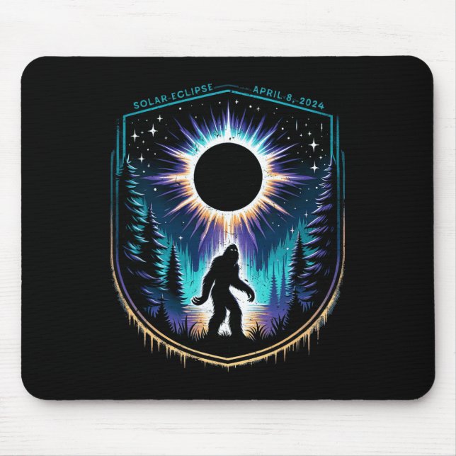 Mousepad Total abril 8 2024 Eclipse Solar Total 1 (Frente)