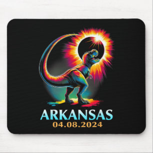 Mousepad Total do Arkansas Total Solar Eclipse 2024 T Rex D