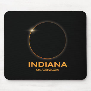 Mousepad Total Eclipse Solar 2024 Totality Indiana