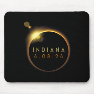 Mousepad Total Eclipse Solar 2024 Totality Indiana