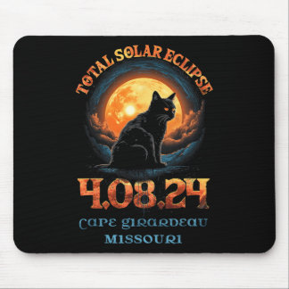 Mousepad Total Solar Eclipse 2024 Cape Girardeau Missouri