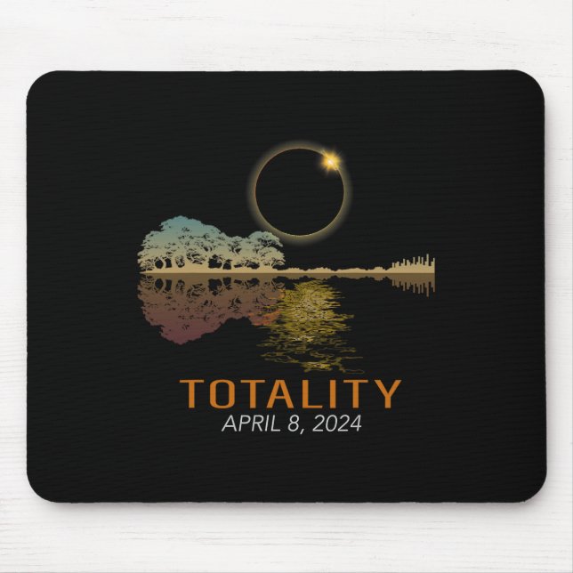 Mousepad Totalidade da Camisa do Eclipse Solar Absoluta Gui (Frente)