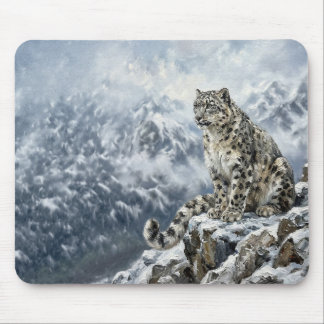Mousepad Totem de Mouse Snow Leopard - Arte Refinada da Vid