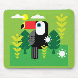 Mousepad Toucan Tropical Bird