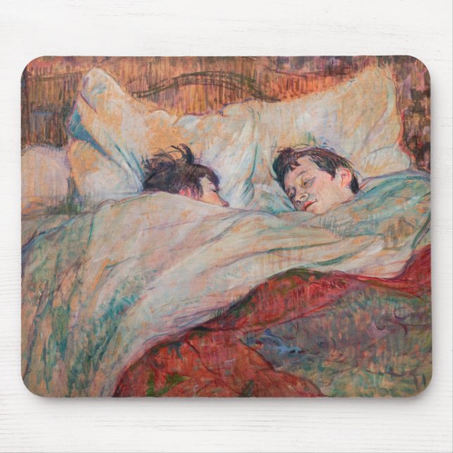 Mousepad Toulouse-Lautrec - A Cama (Frente)