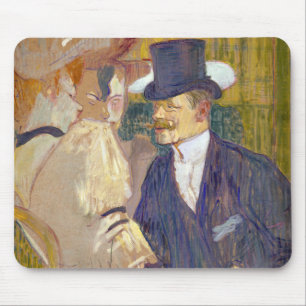Mousepad Toulouse-Lautrec - O inglês do Rouge