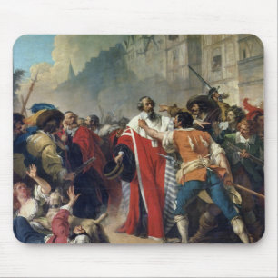 Mousepad Toupeira de Mathieu que está sendo parada pela