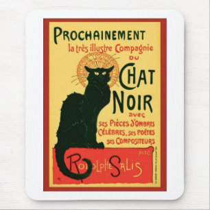 Mousepad Tournée du Chat Noir, Theophile Steinlen