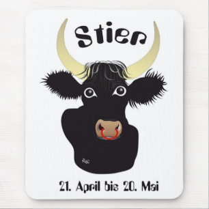 Mousepad Touro 21. abril até 20. Maio Mauspad