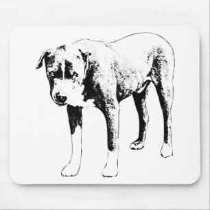 Mousepad Touro do ponto de focagem da mesa