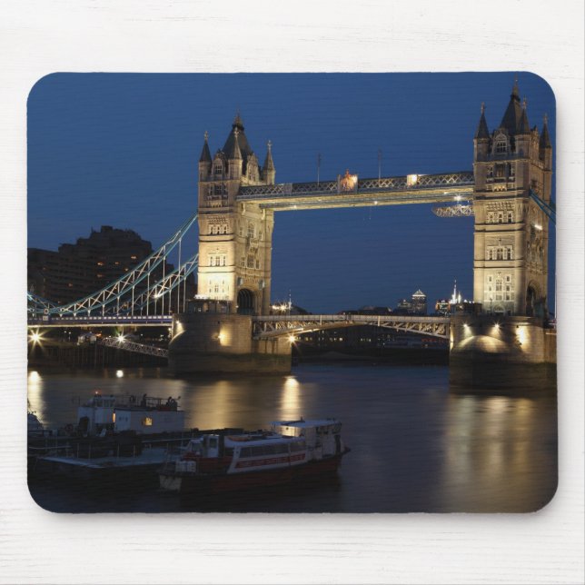 Mousepad Tower Bridge à Noite (Frente)