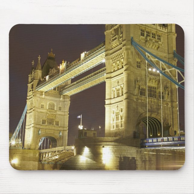 Mousepad Tower Bridge e River Thames no crepúsculo, Londres (Frente)
