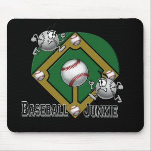 Mousepad Toxicómano do basebol lunático